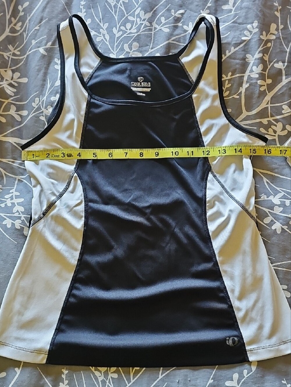 Pearl Izumi Women's Racerback Tank Tops - Black & Yellow - Picture 2 of 10